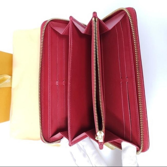 ⛔️SOLD⛔️💯Auth Louis Vuitton Vernis Zippy Wallet - Picture 6 of 7